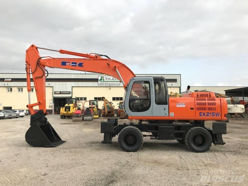 Fiat-Kobelco EX215W Mobilbagger