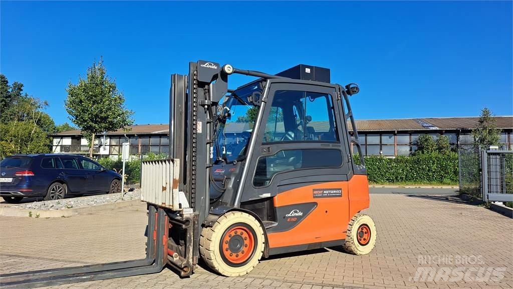 Linde E50HL Elektro Stapler