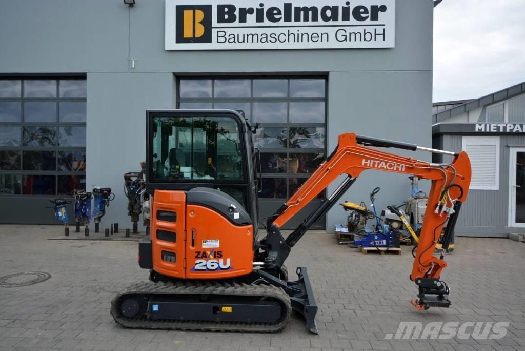 Hitachi ZX 26 U-6 Minibagger < 7t