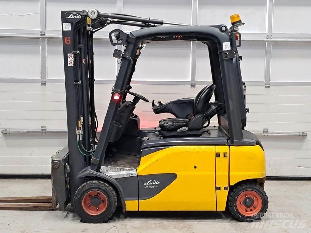 Linde E20PL-02 Elektro Stapler
