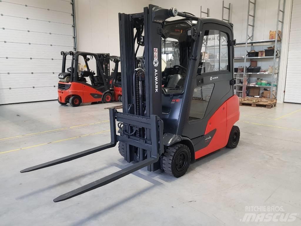 Linde H16D Diesel Stapler