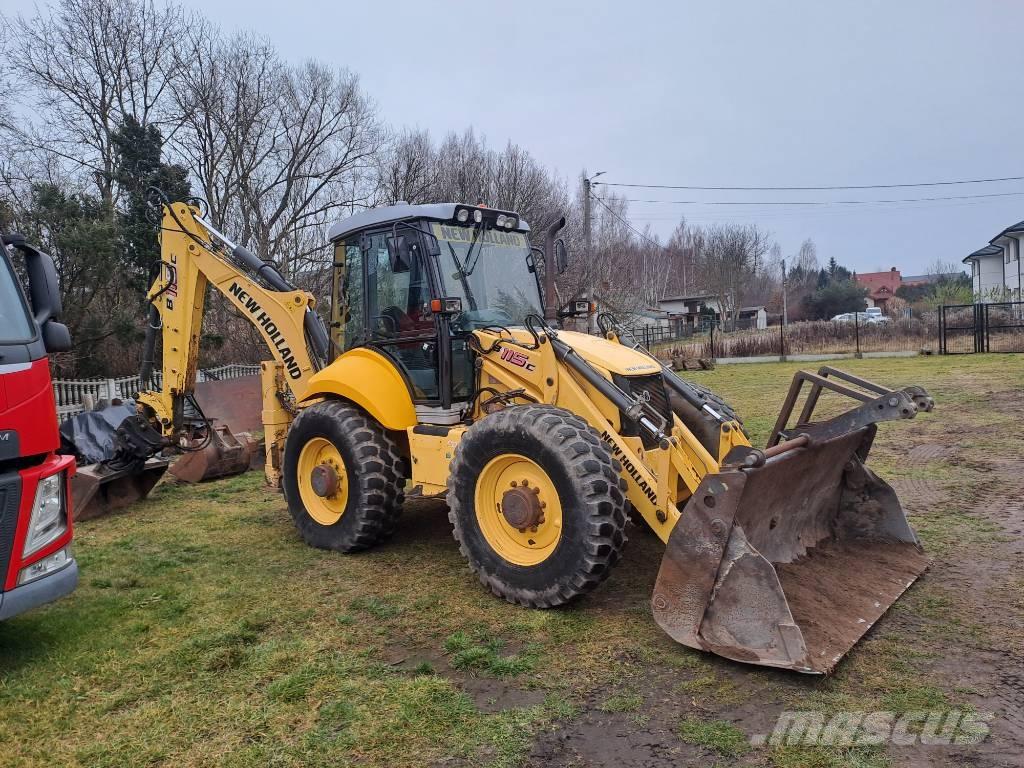 New Holland B 115 C Baggerlader