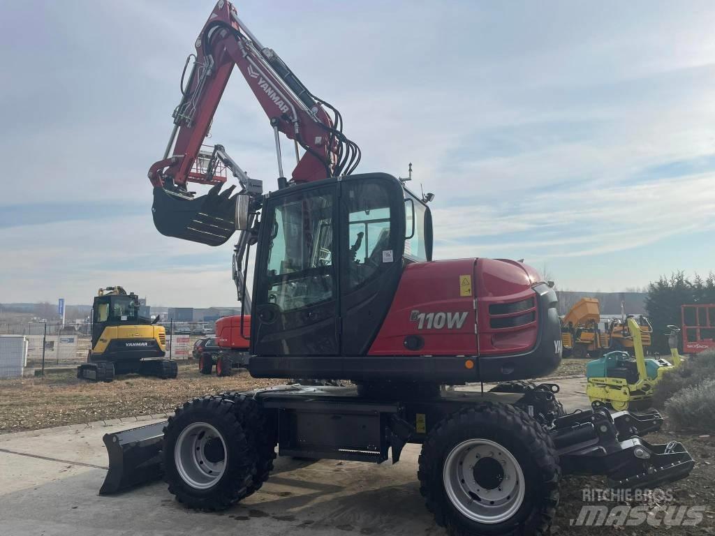Yanmar B110W Mobilbagger