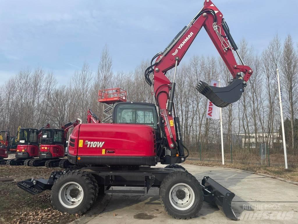 Yanmar B110W Mobilbagger