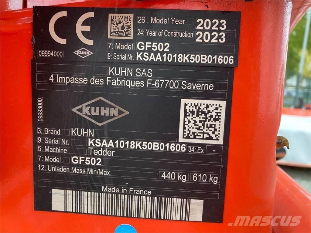 Kuhn GF 502 Kreiselheuer/-wender