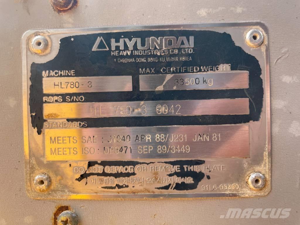 Hyundai HL 780-3 A Radlader