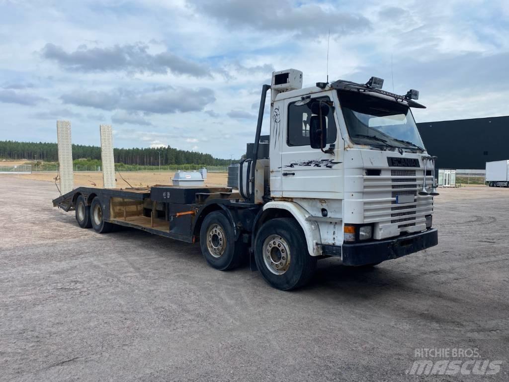 Scania R142H 8X2 Pritschenwagen/Pritschenwagen mit Seitenklappe