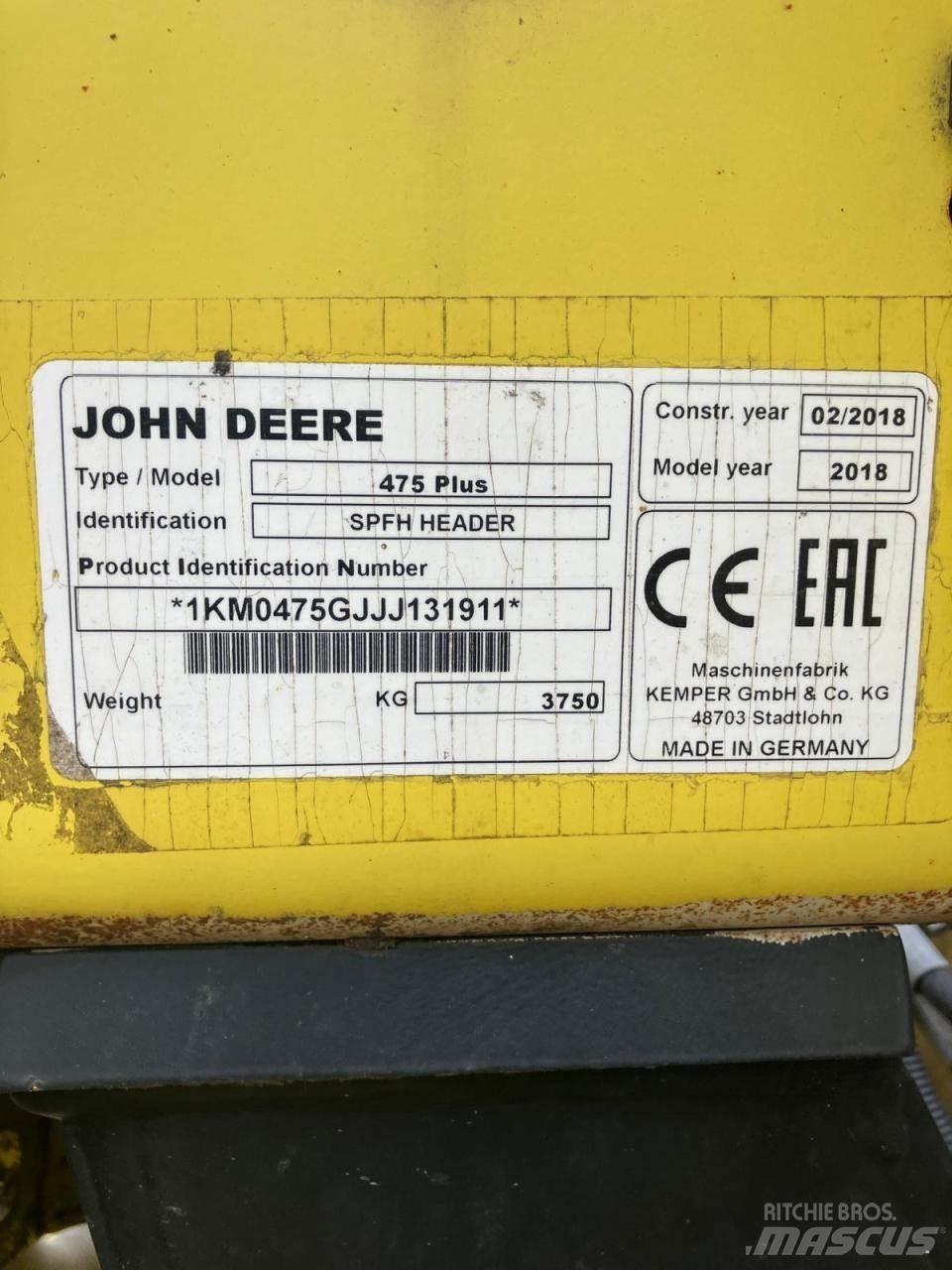John Deere 8500 Selbstfahrende Häcksler