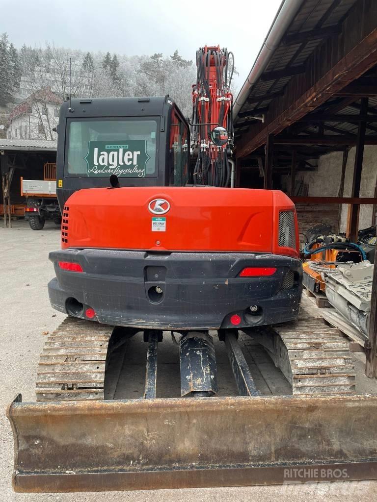 Kubota KX 080-4a2 Midibagger  7t - 12t