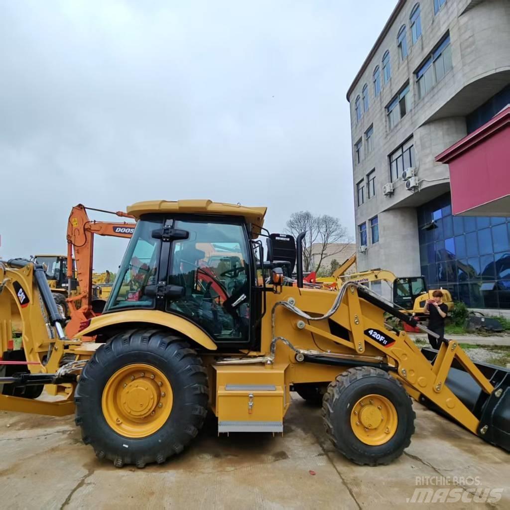 CAT 420 F Baggerlader