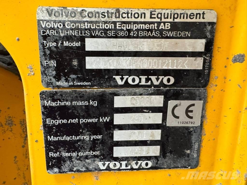 Volvo A30F Dumper - Knickgelenk