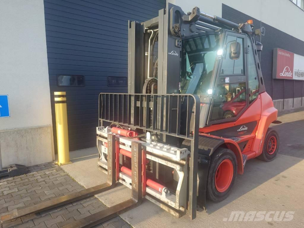 Linde H80D/396-03 Diesel Stapler