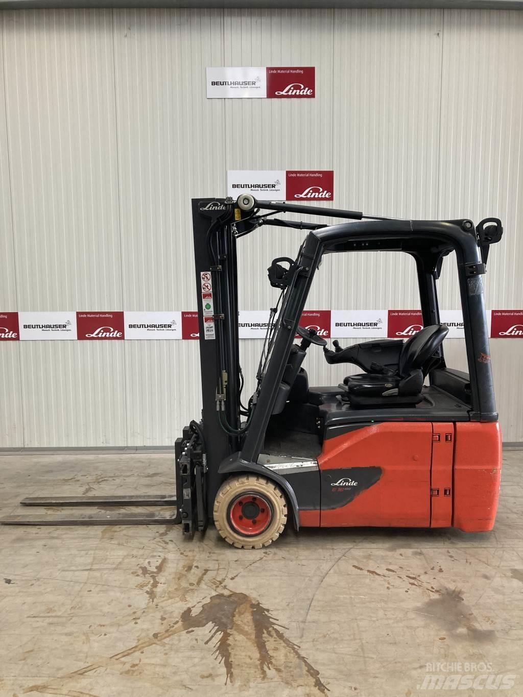 Linde E18 Elektro Stapler