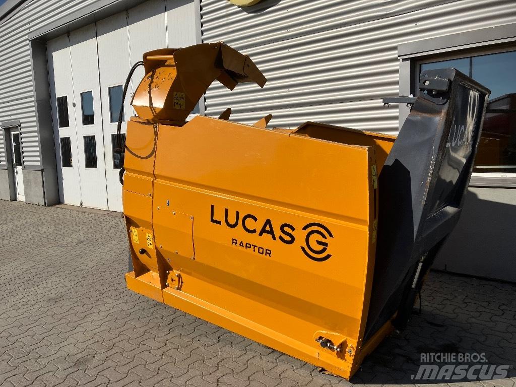 Lucas Raptor Ballenschredder, -schneider und -wickler