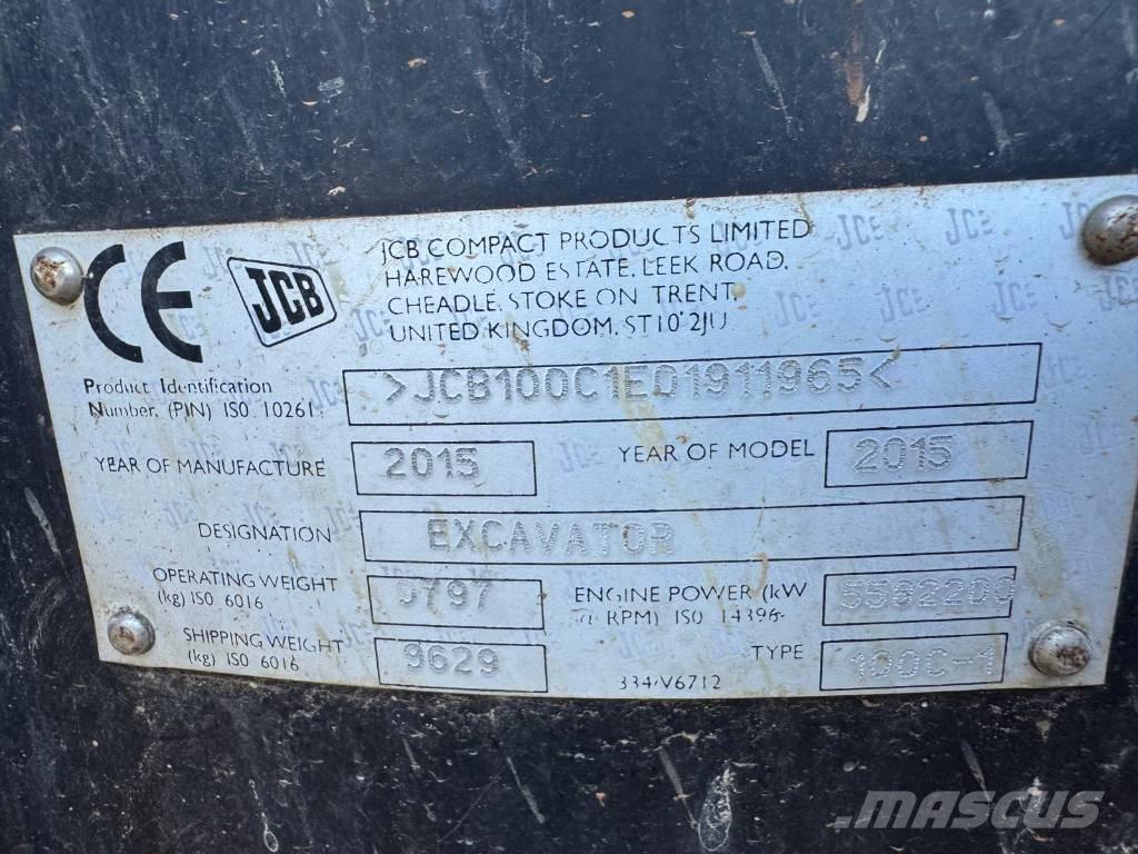 JCB 100 C-1 Midibagger  7t - 12t