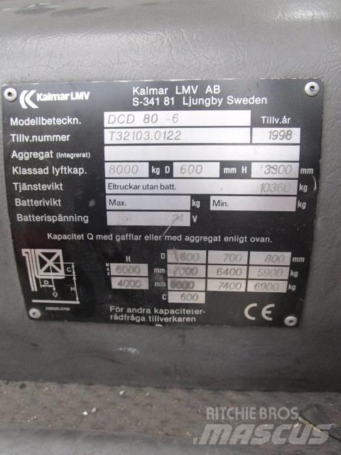 Kalmar DCD 80-6 Diesel Stapler