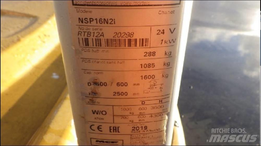 CAT NSP16N2 Niedergabelstapler