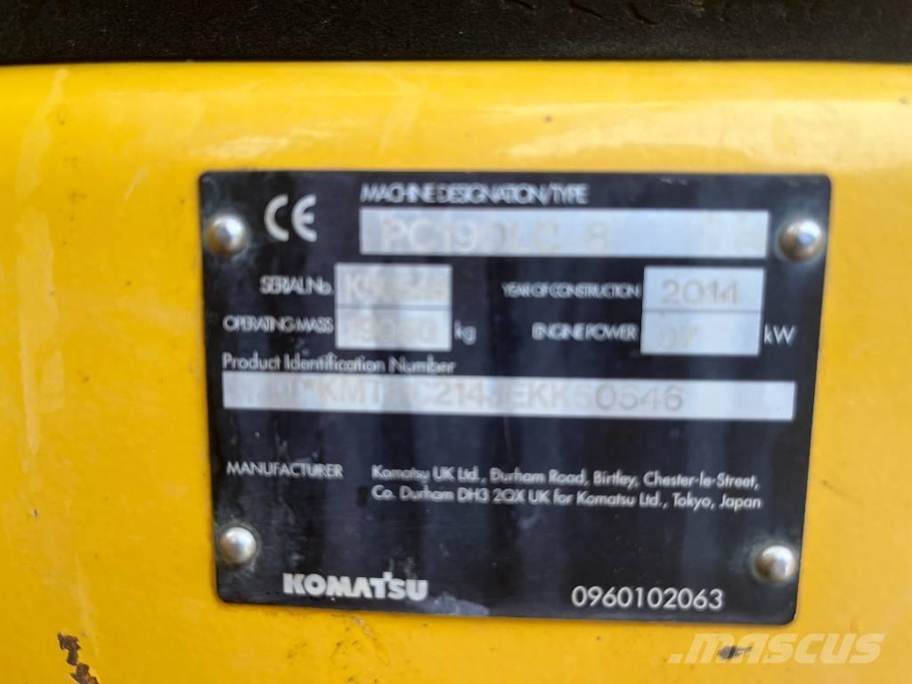 Komatsu PC 190 LC-8 Raupenbagger