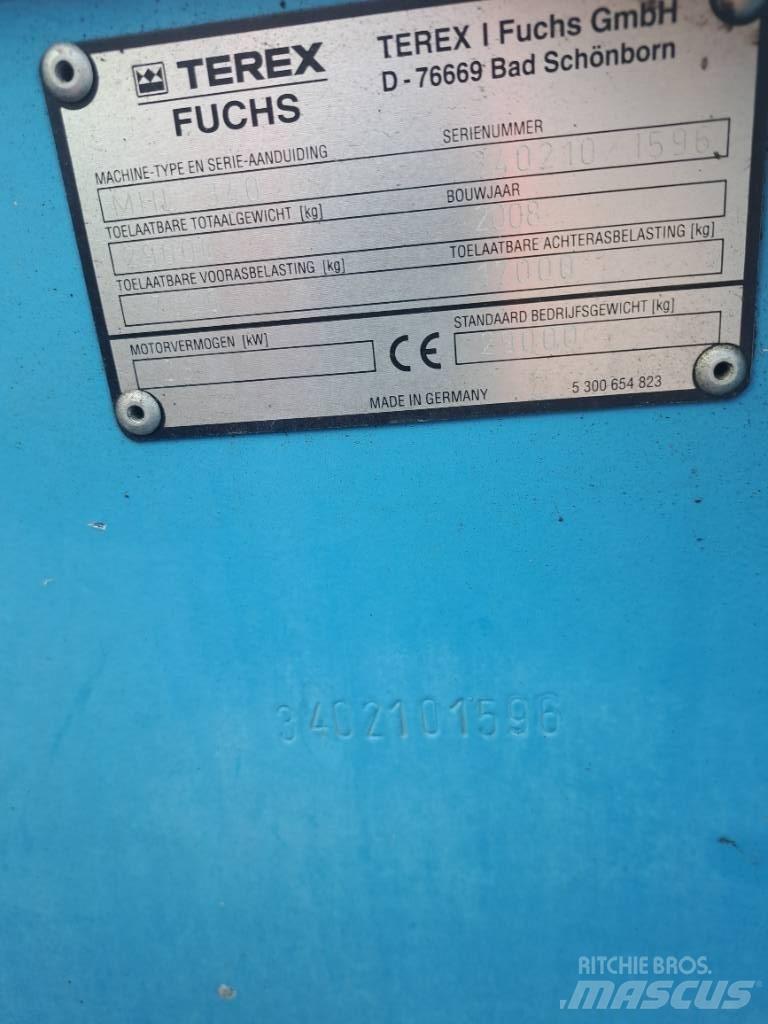 Fuchs MHL340D Materialumschlag