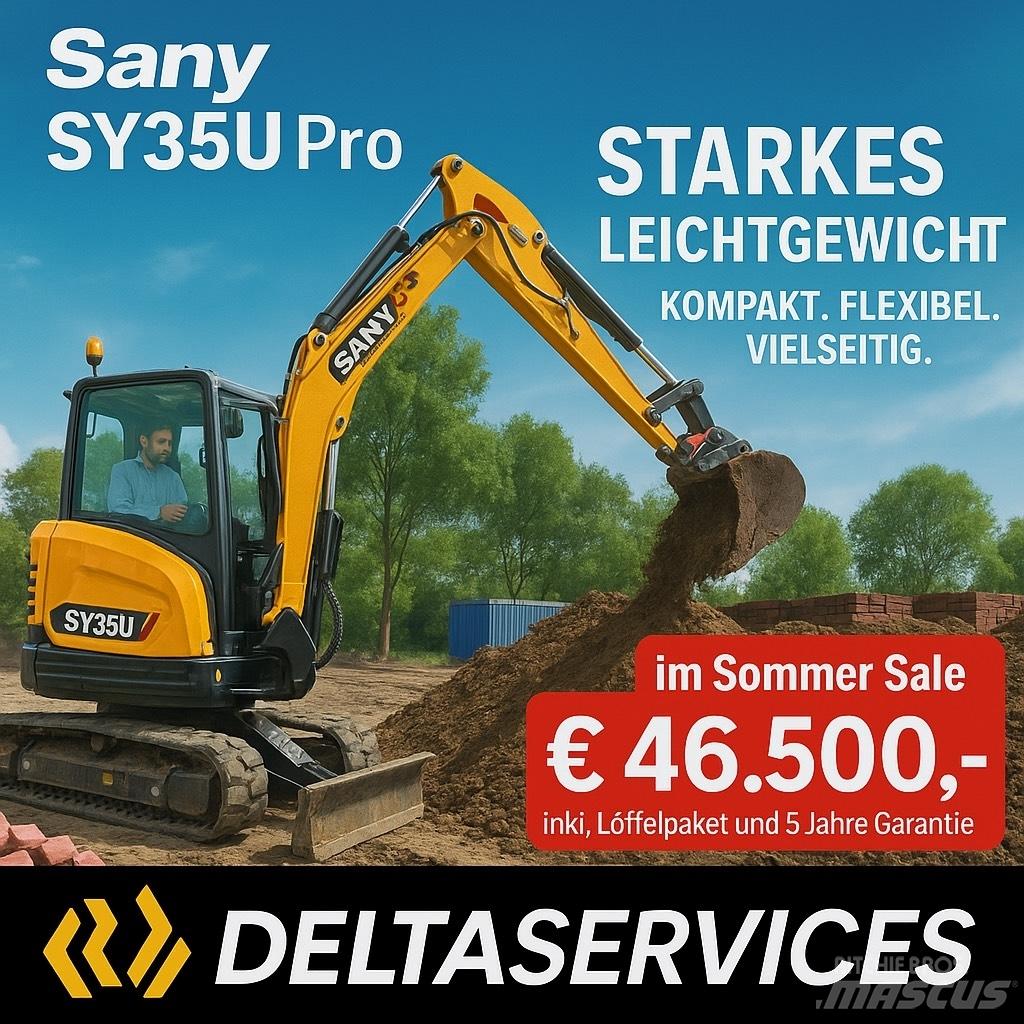 Sany SY 35 U Minibagger < 7t