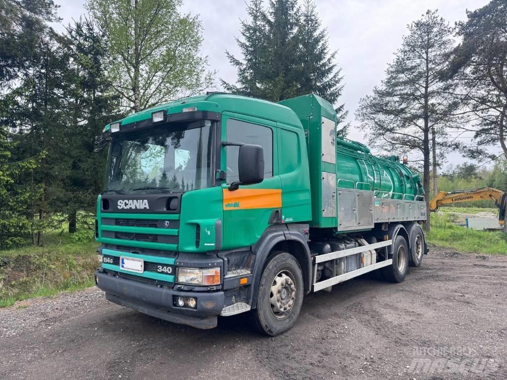 Scania P 114 Saug- und Druckwagen