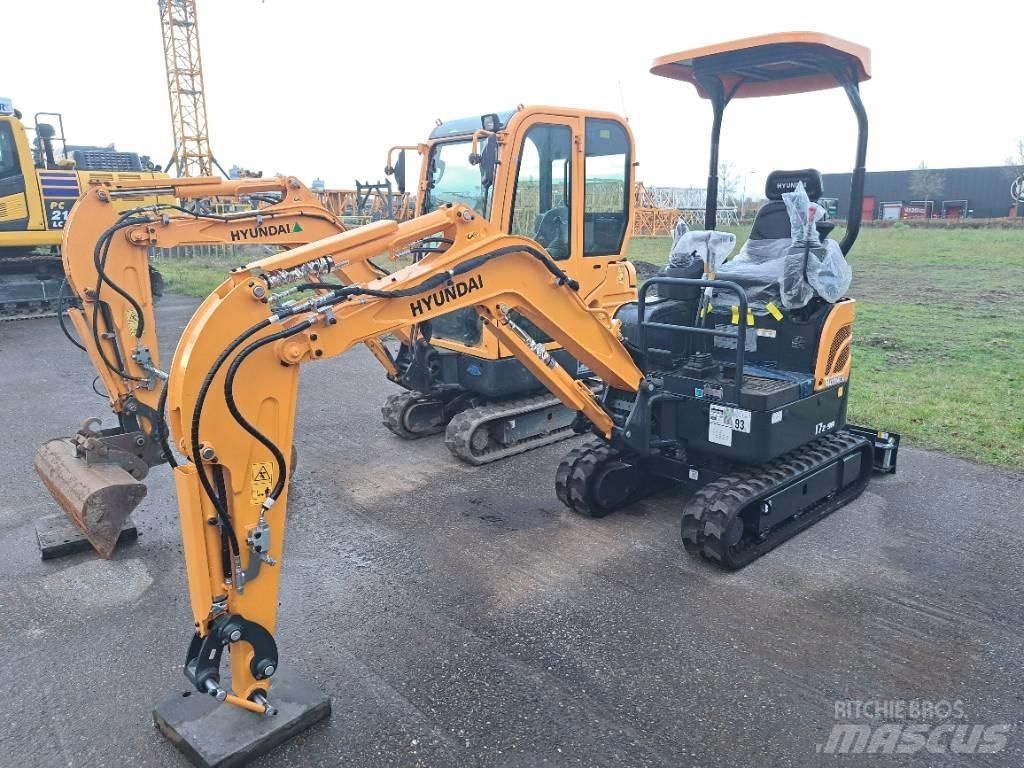 Hyundai R17Z-9AK Minibagger < 7t