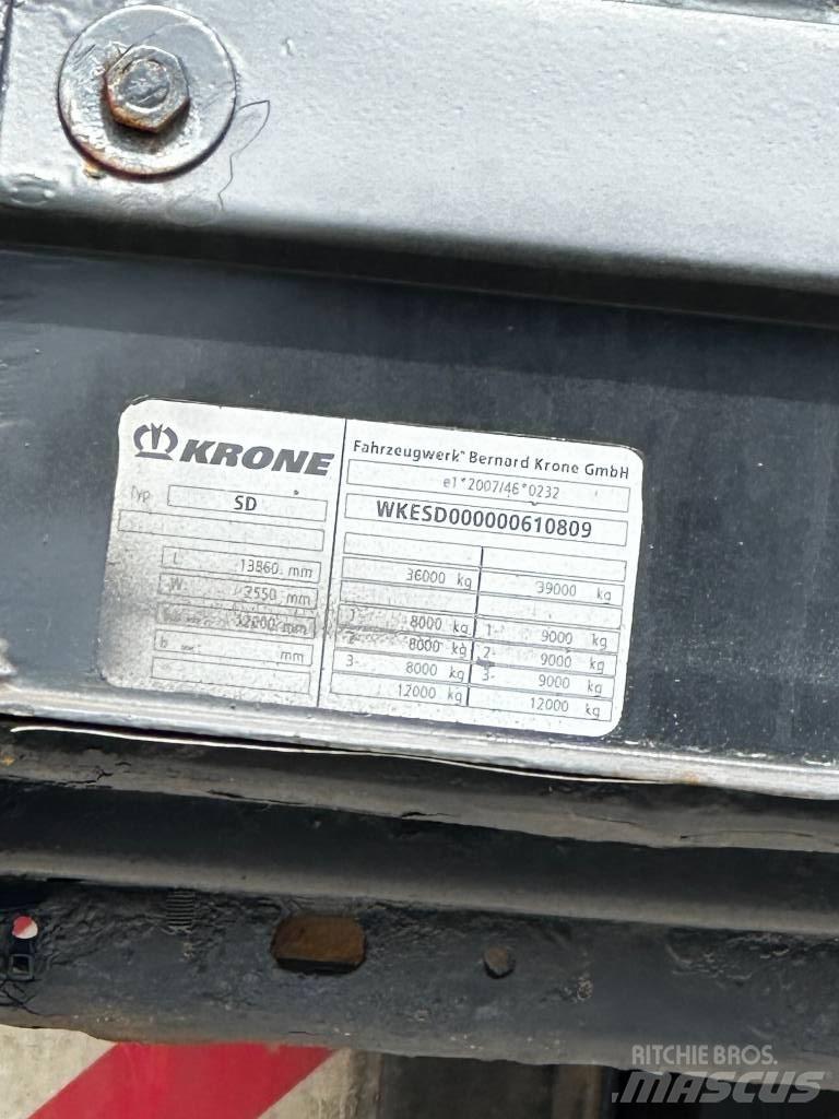 Krone SD Pritschenauflieger