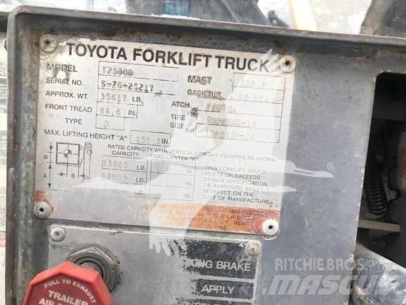 Toyota T2500D Diesel Stapler