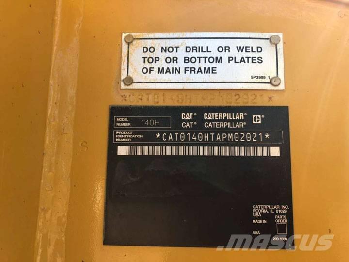 CAT 140 H NA Grader