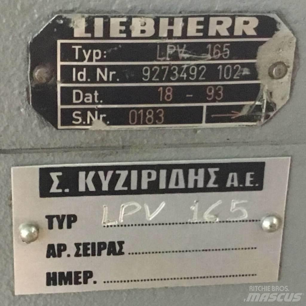 Liebherr LPV 165 Hydraulik