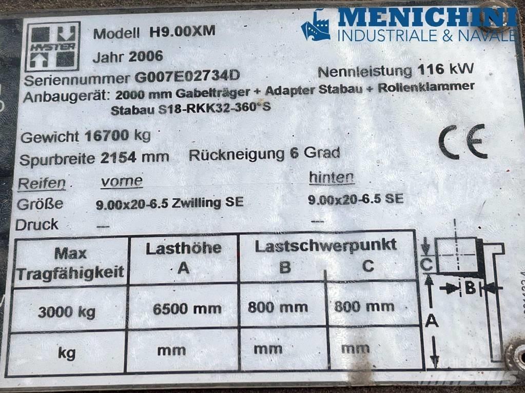 Hyster H 9.00 XM Diesel Stapler