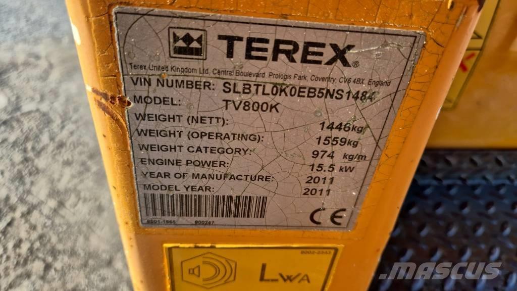 Terex TV 800 Tandemwalzen