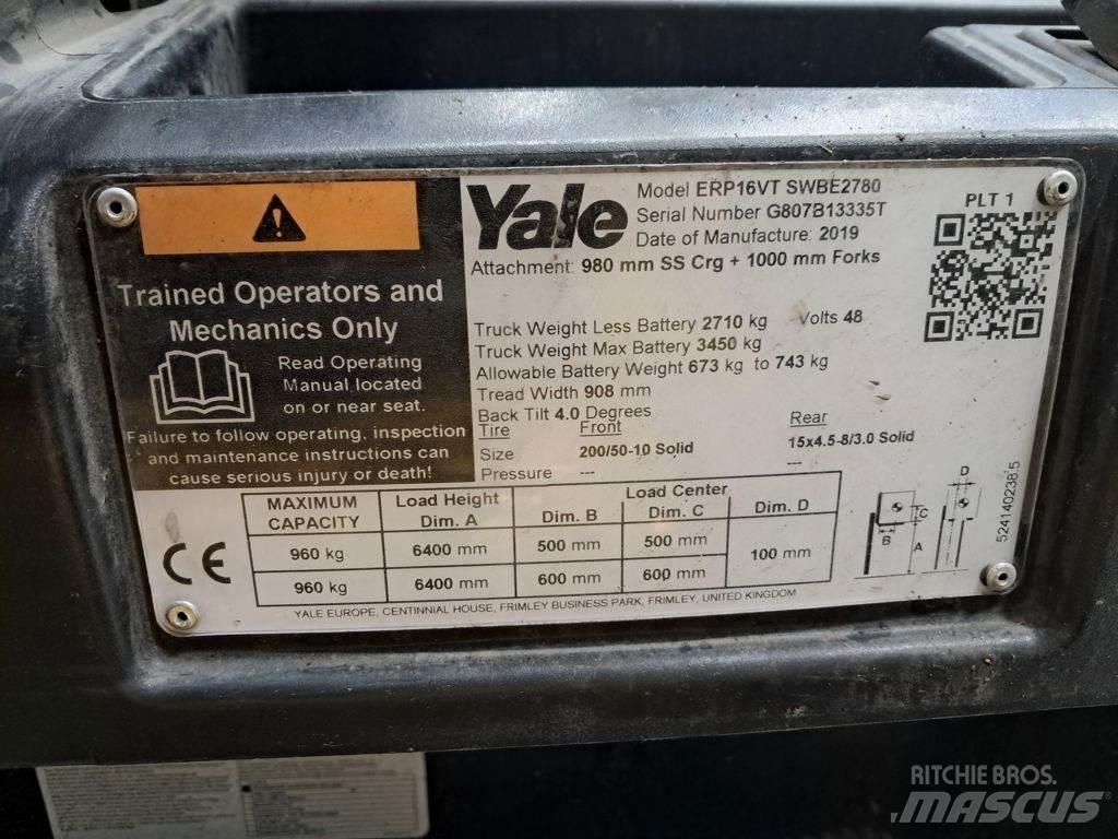 Yale ERP16VT Elektro Stapler