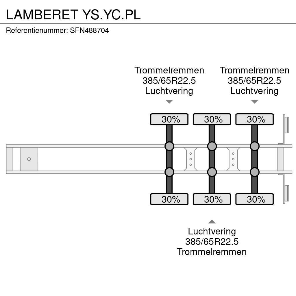 Lamberet YS.YC.PL Kühlauflieger