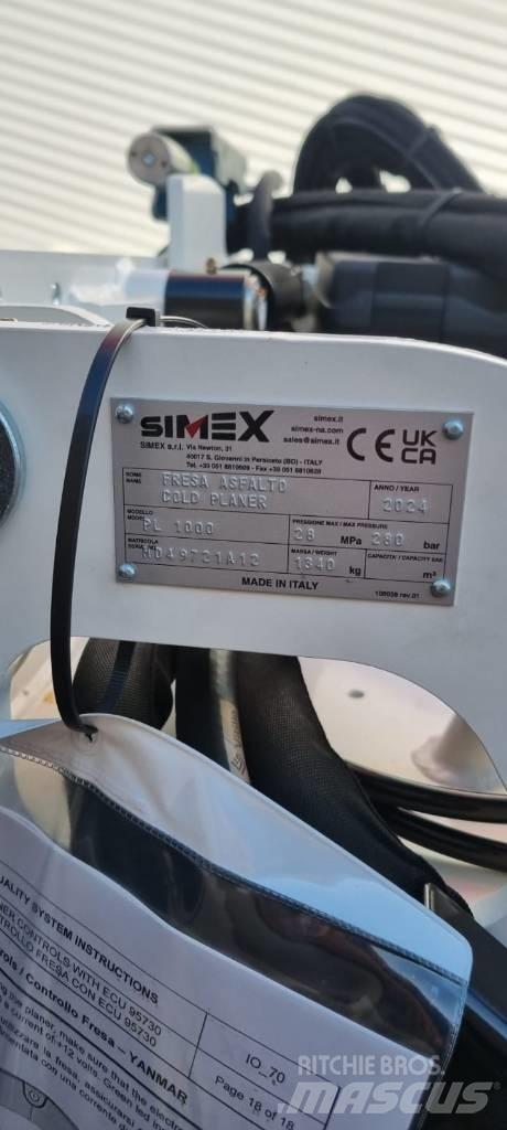 Simex PL1000 Asphalt Maschinen Zubehör