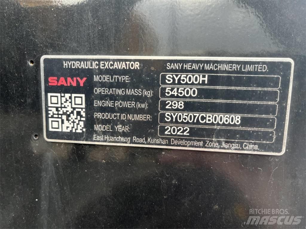 Sany SY 500 H Raupenbagger