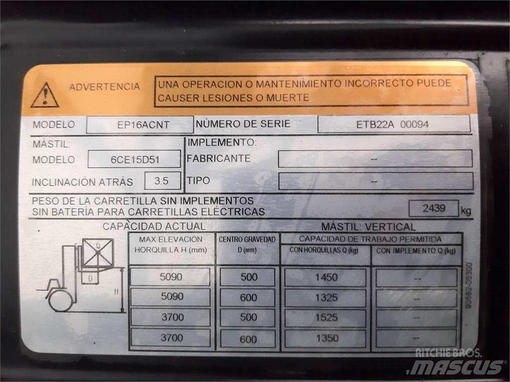CAT EP16ACNT Elektro Stapler