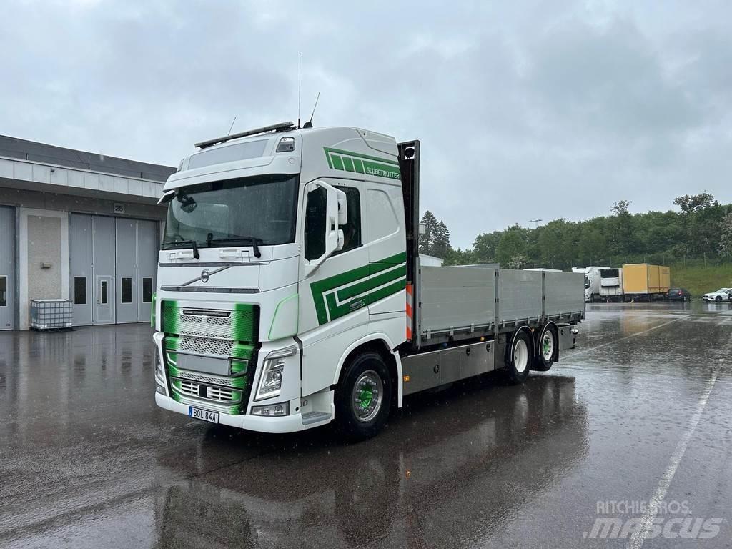 Volvo FH Flakbil Pritschenwagen/Pritschenwagen mit Seitenklappe