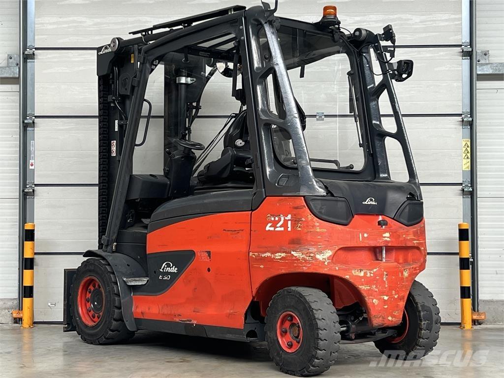 Linde E50HL-01 Elektro Stapler