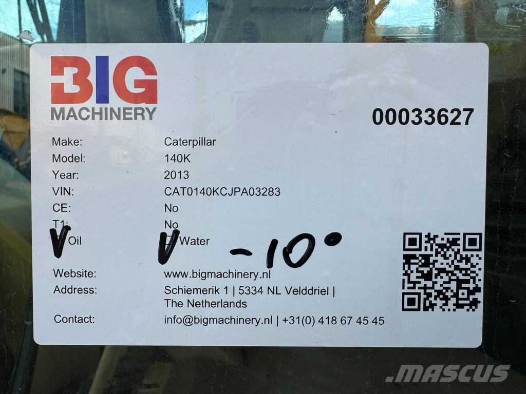 CAT 140K Grader