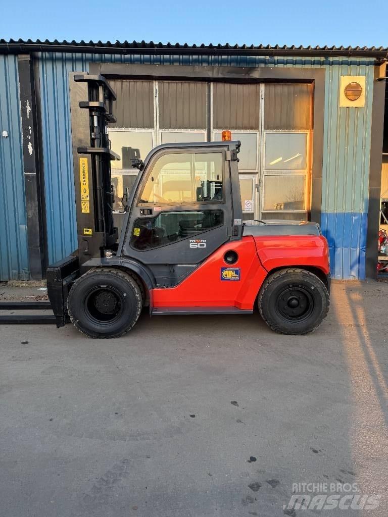 Toyota truck 8FD60N Diesel Stapler