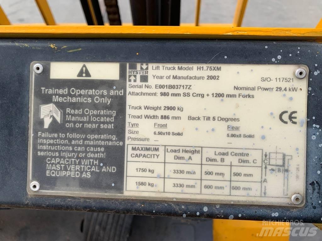 Hyster H 1.75 XM Gas Stapler