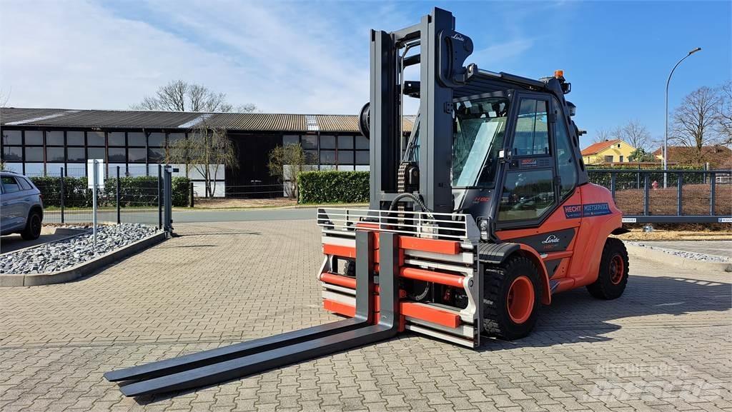 Linde H80D-03/900 Diesel Stapler