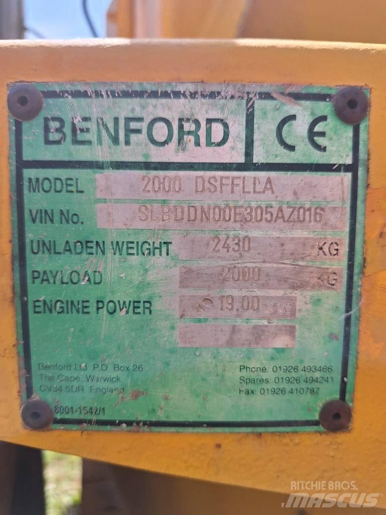 Benford 2000 DR Dumper - Knickgelenk