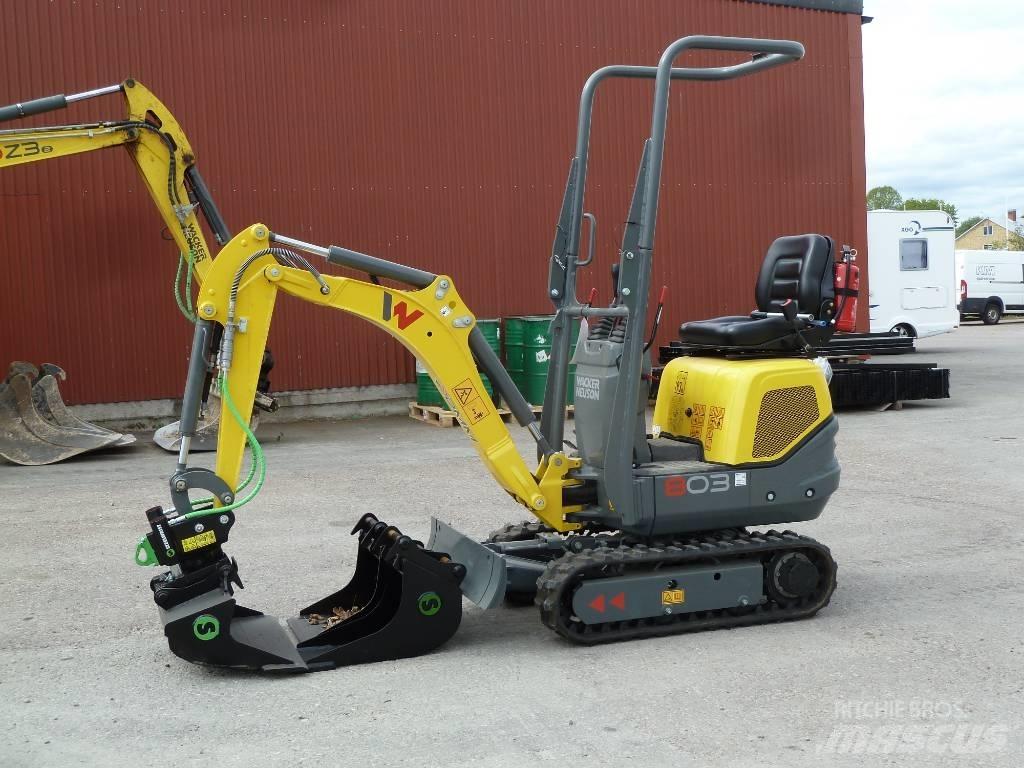 Wacker Neuson 803 Minibagger < 7t