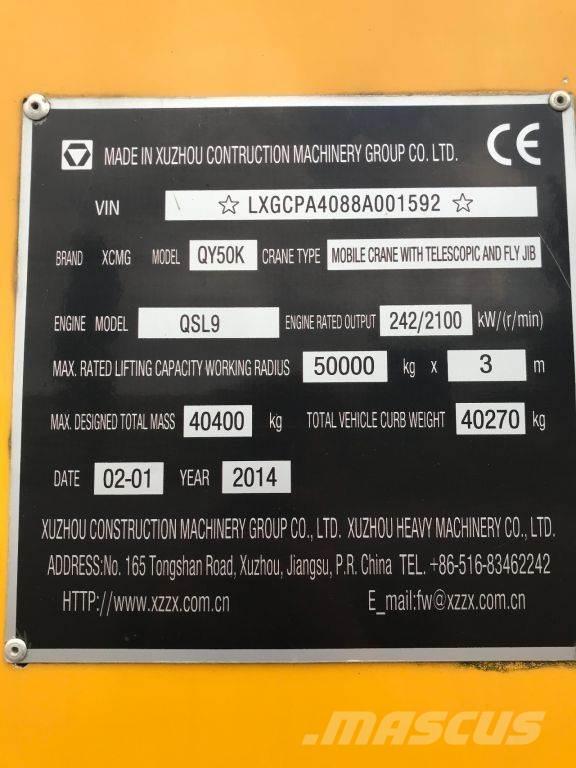 XCMG QY50K UNUSED All-Terrain-Krane