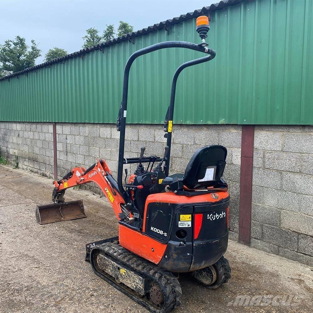 Kubota K 008-5 Minibagger < 7t