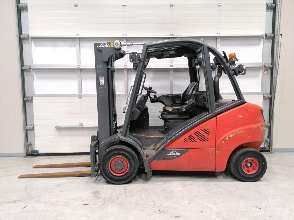 Linde H35D-02 Diesel Stapler
