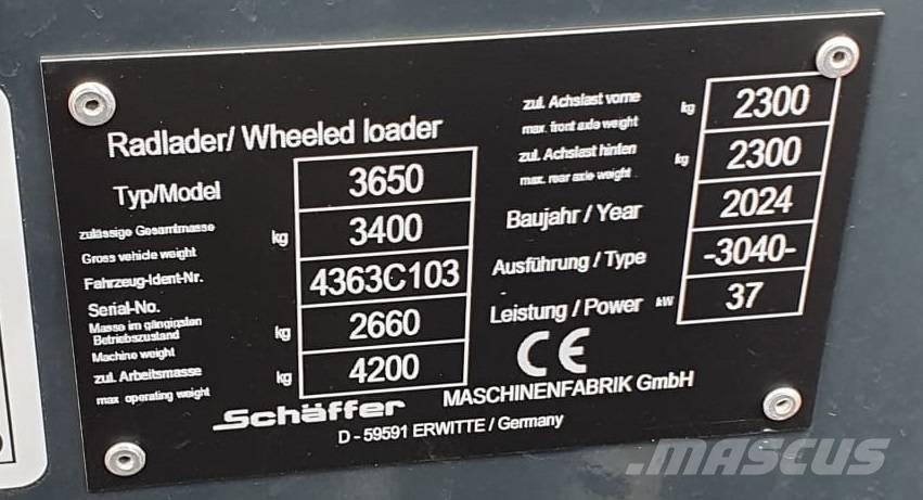 Schäffer 3650 Minilader