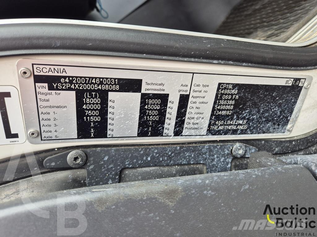 Scania P 450 Wechselfahrgestell